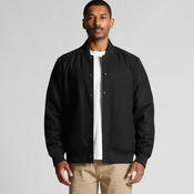 AS Colour - Mens Felt Bomber Jacket